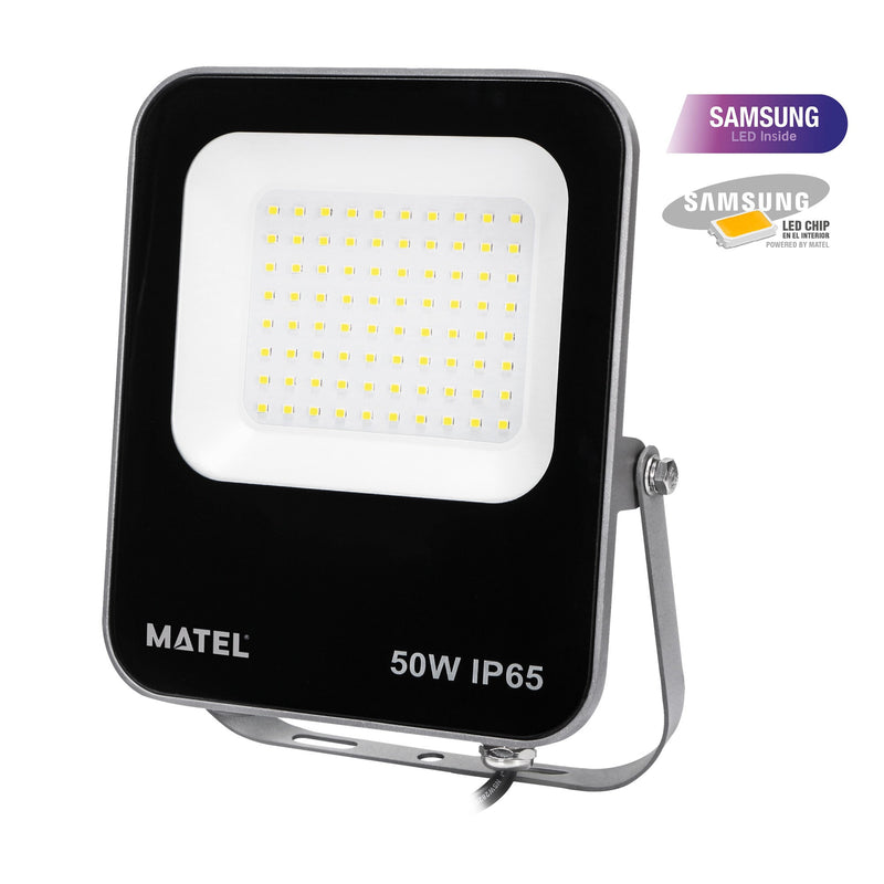 Projetor Led Matel SAMSUNG LED  IP65 50W Luz Branco Frio