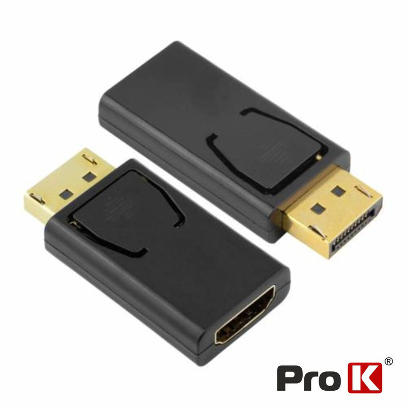 Adaptador DisplayPort Macho /  HDMI Fêmea PROK