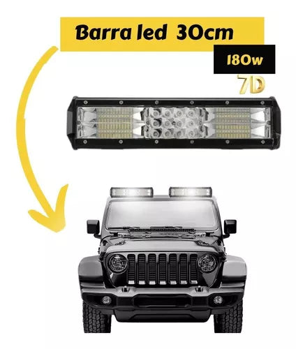 Barras LED 30CM 180w Atv