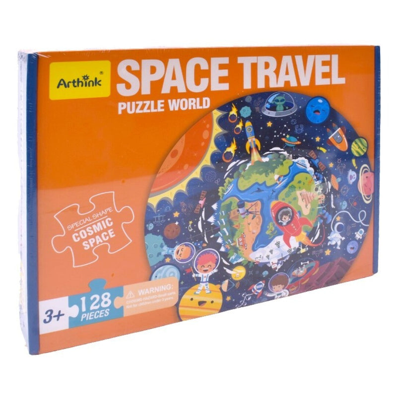 Puzzle 128 Peças Space Travel ( maior de 3 anos )