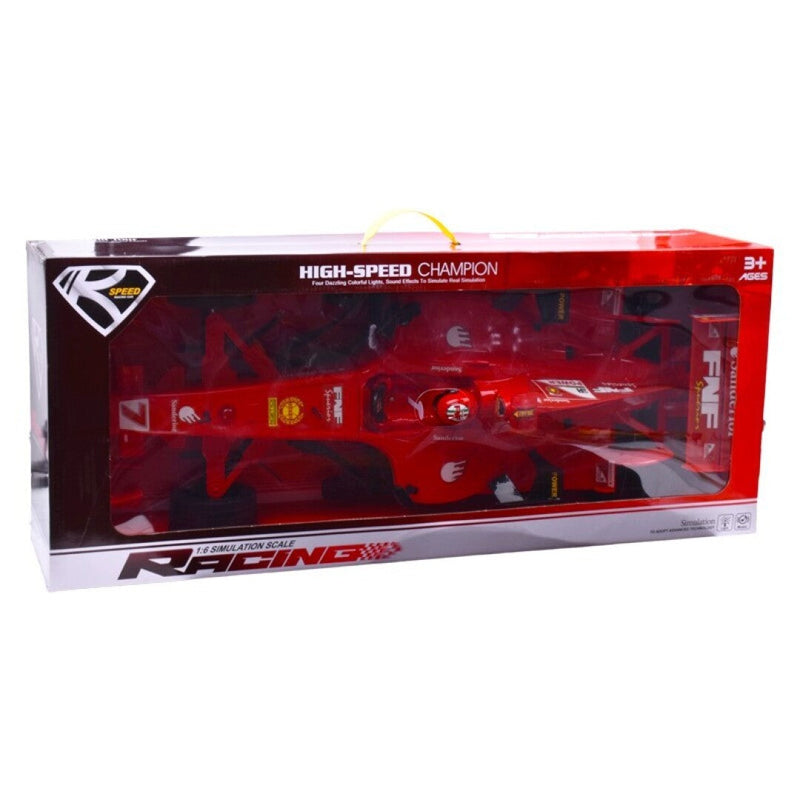 Carro Formula 1  RED Racing 41cm ou