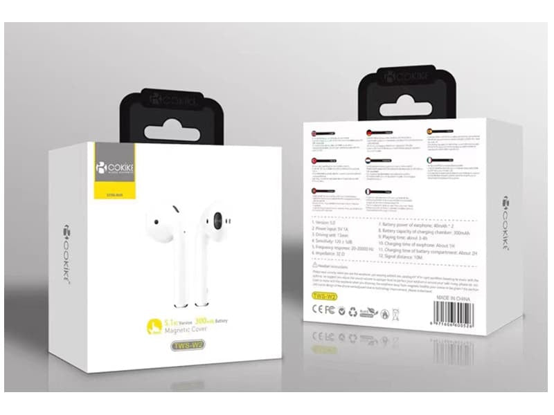 TWS-W2 Auriculares Bluetooth Airpods