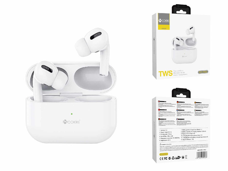 TWS-W3 Pro Auriculares Bluetooth Airpods