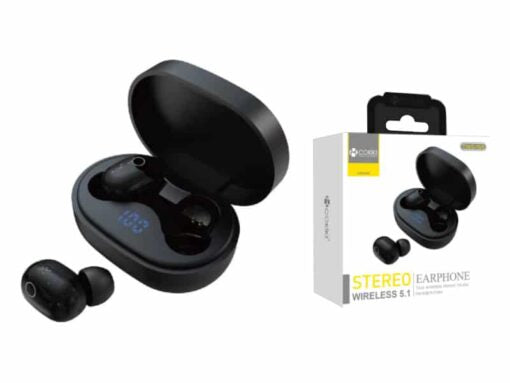 TWS-W6 Auriculares Negro Bluetooth Airpods