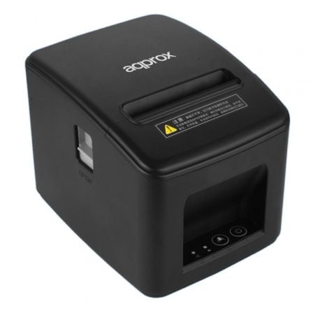 Impressora de Tickets Aprox appPOS80AM-USB/ Térmica/ Ancho papel 80mm/ USB-RJ11/ Negra