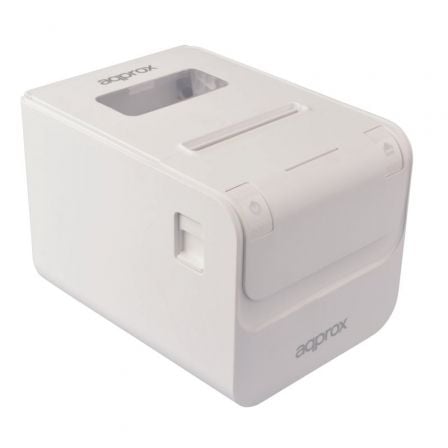 Impressora de tickets Approx appPOS80AMUSEWH / Térmica/ Largura do papel 80 mm/ USB-RS232-Ethernet/ Branco