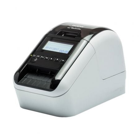 Impressora de etiquetas Brother QL-820NWBC/ Térmica/ Largura da etiqueta 62 mm/ USB-Bluetooth-WiFi-Ethernet/ Preto e branco