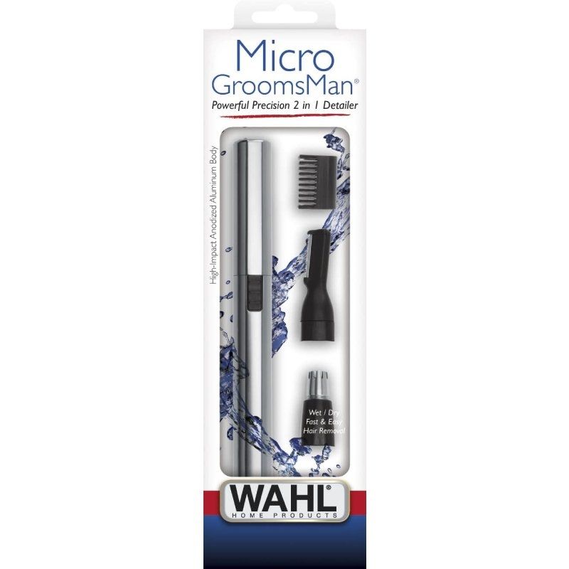 Aparador Wahl Micro Groomsman 5640-616 com bateria/4 acessórios
