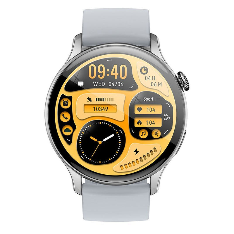 Smartwatch HOCO Y10 Pro AMOLED smart sport (possibilidade de conexão a partir do relógio) prata