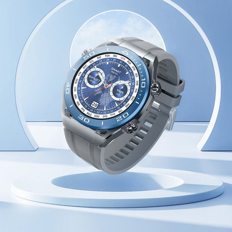 Smartwatch HOCO Y16 smart sport (possibilidade de conexão a partir do relógio) Prata