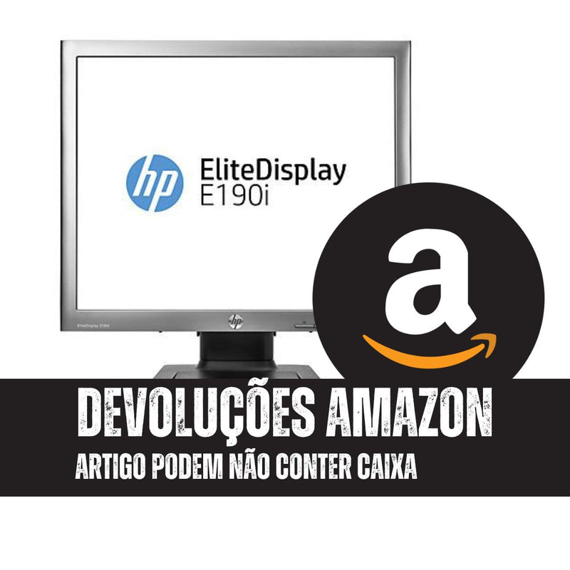 19"HP EliteDisplay E190i 1280 x 1024 LCD Monitor Cinzento