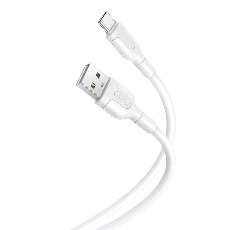 Cabo USB para USB-C XO NB212 2.1A 1m (branco)