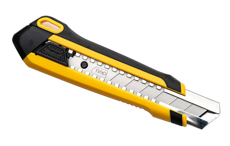 Cortador x-ato 25mm SK4 Deli Tools EDL025 (amarelo)