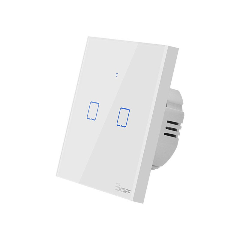 Interruptor Inteligente WiFi + RF 433 Sonoff T1 EU TX (2 canais)