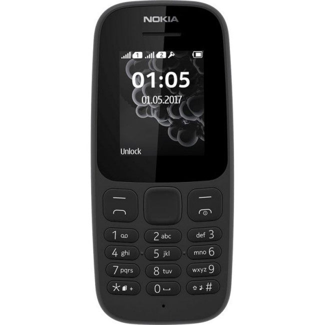 Telefone Nokia 105 Preto