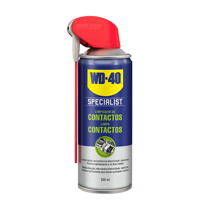 Spray Limpador de Contato Seco Dupla Ação 400ml (ESPECIALISTA) - WD-40