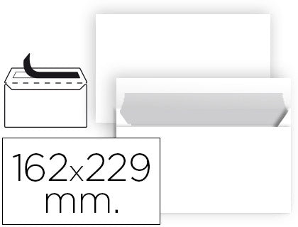 Envelopes Firmo C5 (162x229mm) s/janela branco