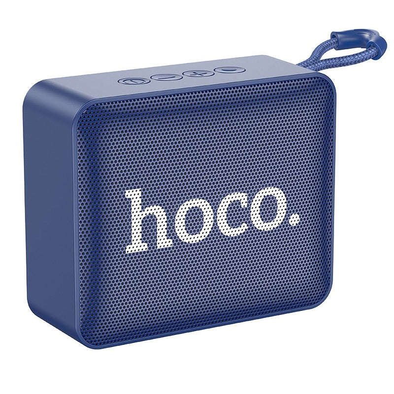 Alto-falante HOCO bluetooth / sem fio Gold Brick Sports BS51 Azul Marinho