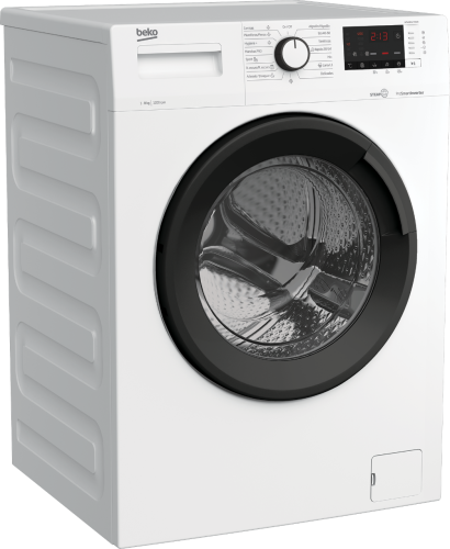 Máquina de Lavar Roupa WTA8612XSWR 8Kg 1200Rpm (Branco) - BEKO