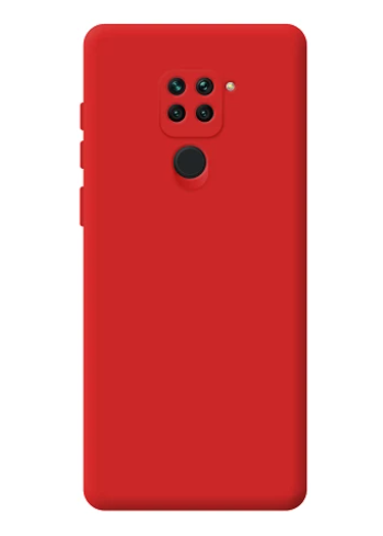Capa de silicone macio para Xiaomi Redmi Note 9 com câmera 3D