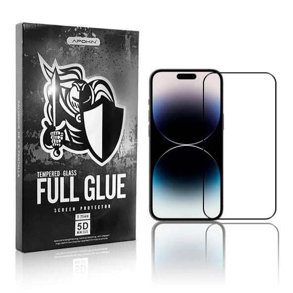Pelicula de Vidro Temperado Full Glue 5D iPhone 15 Pro