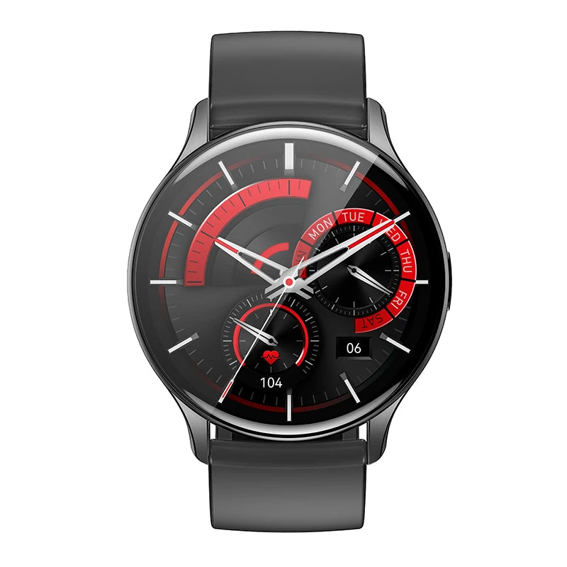 Relógio inteligente Hoco Y15 com chamadas Bluetooth, 1,43 polegadas, preto