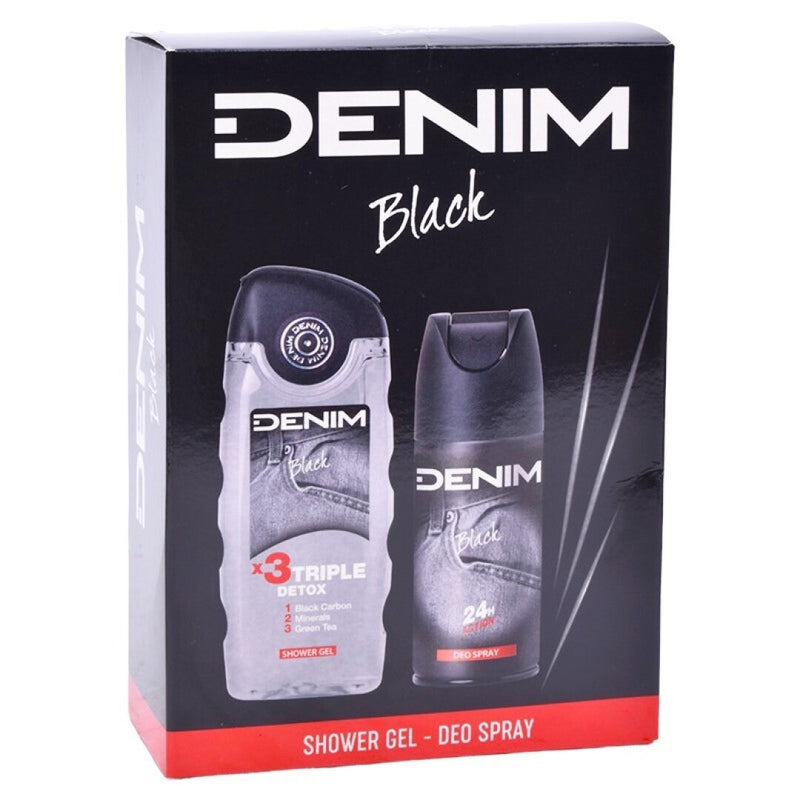 Denim Black Gel de Banho+ Desodorizante Spay