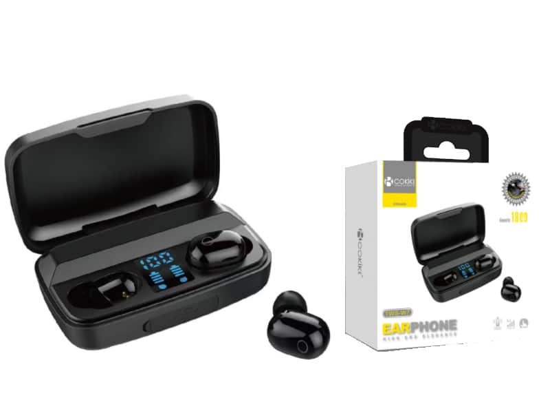 TWS-W7 Auriculares Negro Bluetooth Airpods