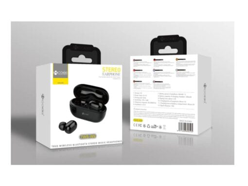 TWS-W9 Auriculares Negro Bluetooth Airpods
