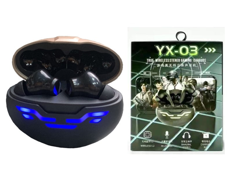 YX-03 TWS Auriculares Gaming Bluetooth