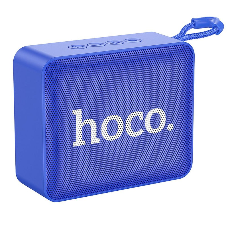 Alto-falante HOCO bluetooth / sem fio Gold Brick Sports BS51 Azul