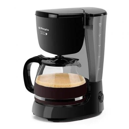Máquina de café por gotejamento Orbegozo / 12 xícaras/ preta