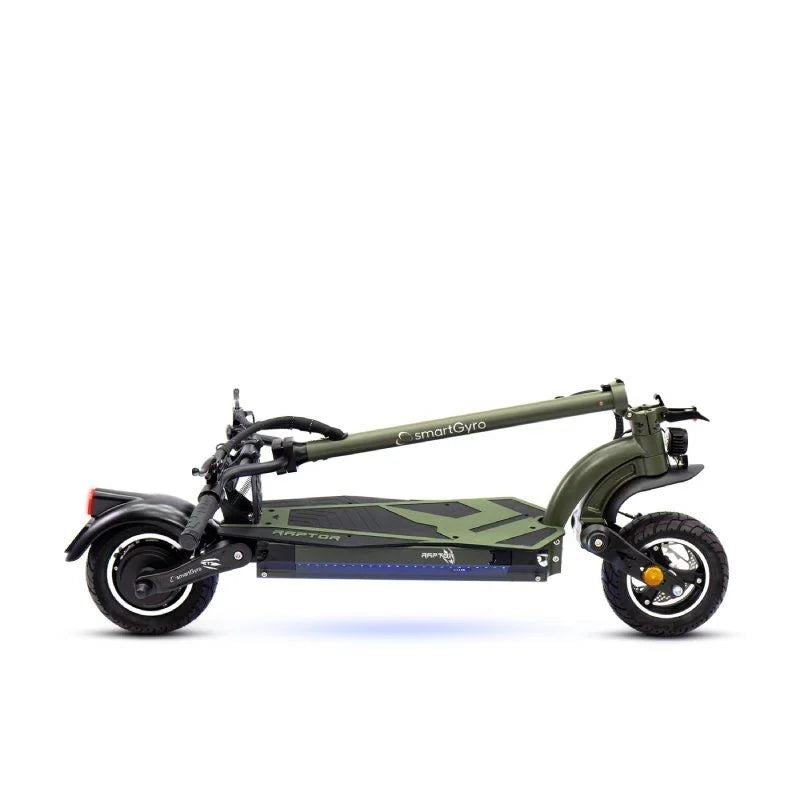 Trotinete Elétrica SmartGyro Raptor Certificada/ Motor 1000W/ Rodas 10"/ 25km/h/Autonomia 70km/ Exército