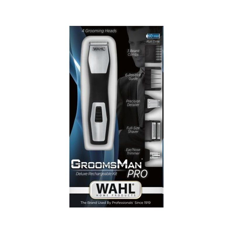 WAHL Body Groomer PRO All In One Shaver/ com bateria/ com cabo/ 7 acessórios
