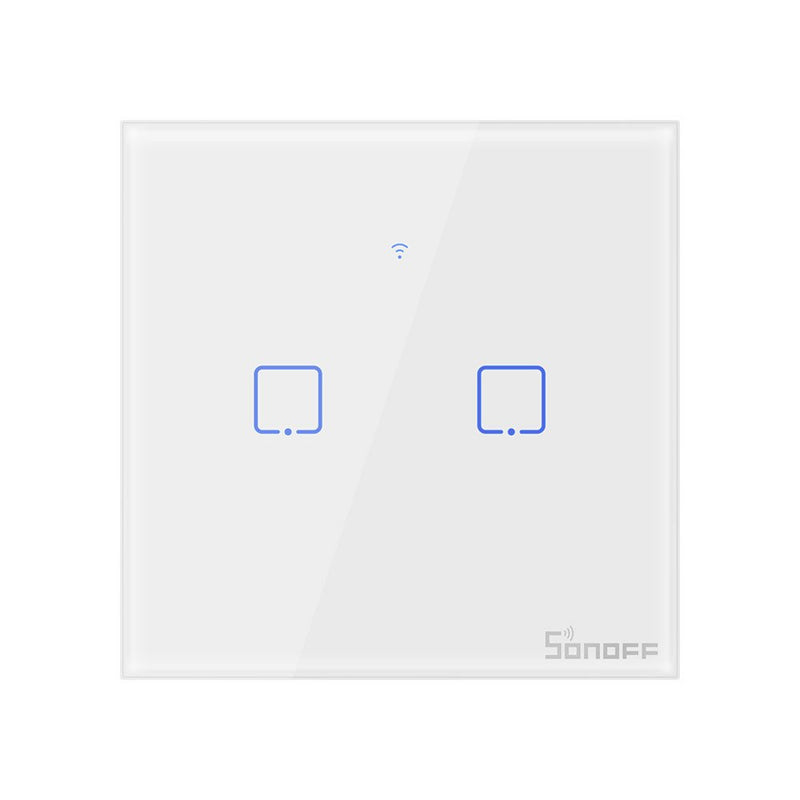 Interruptor Inteligente WiFi Sonoff T0 EU TX (2 canais)