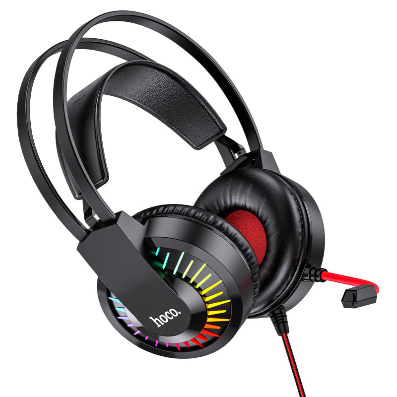 Headphones “W105 Joyful” gaming headset RED