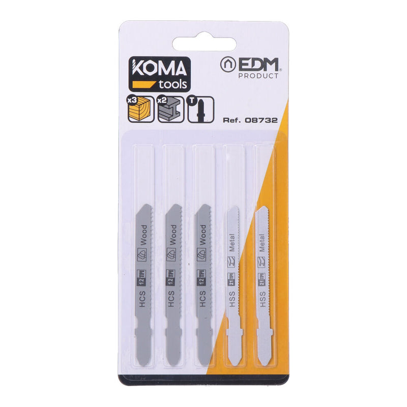 Pack de 5 lixas para 08765 Koma Tools.