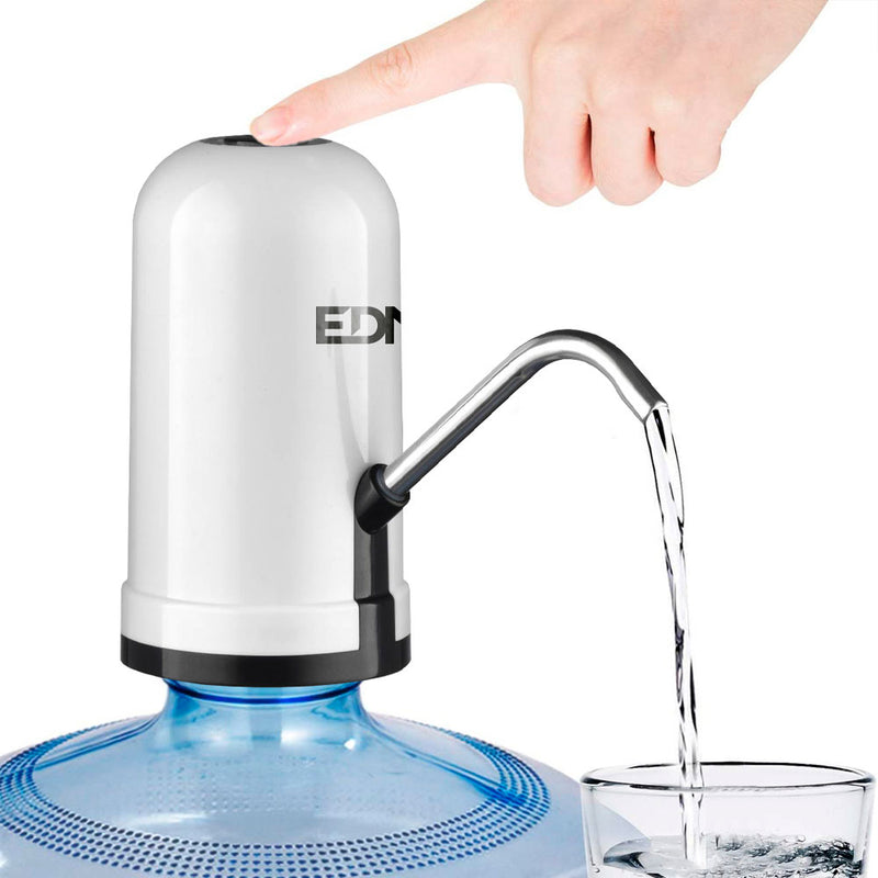 Dispensador eletrônico para garrafas de água com gargalo de diâmetro entre Ø4-5cm. EDM.